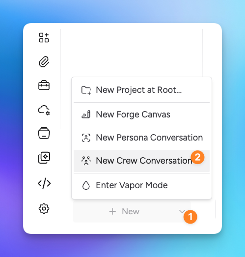 new crew conversation