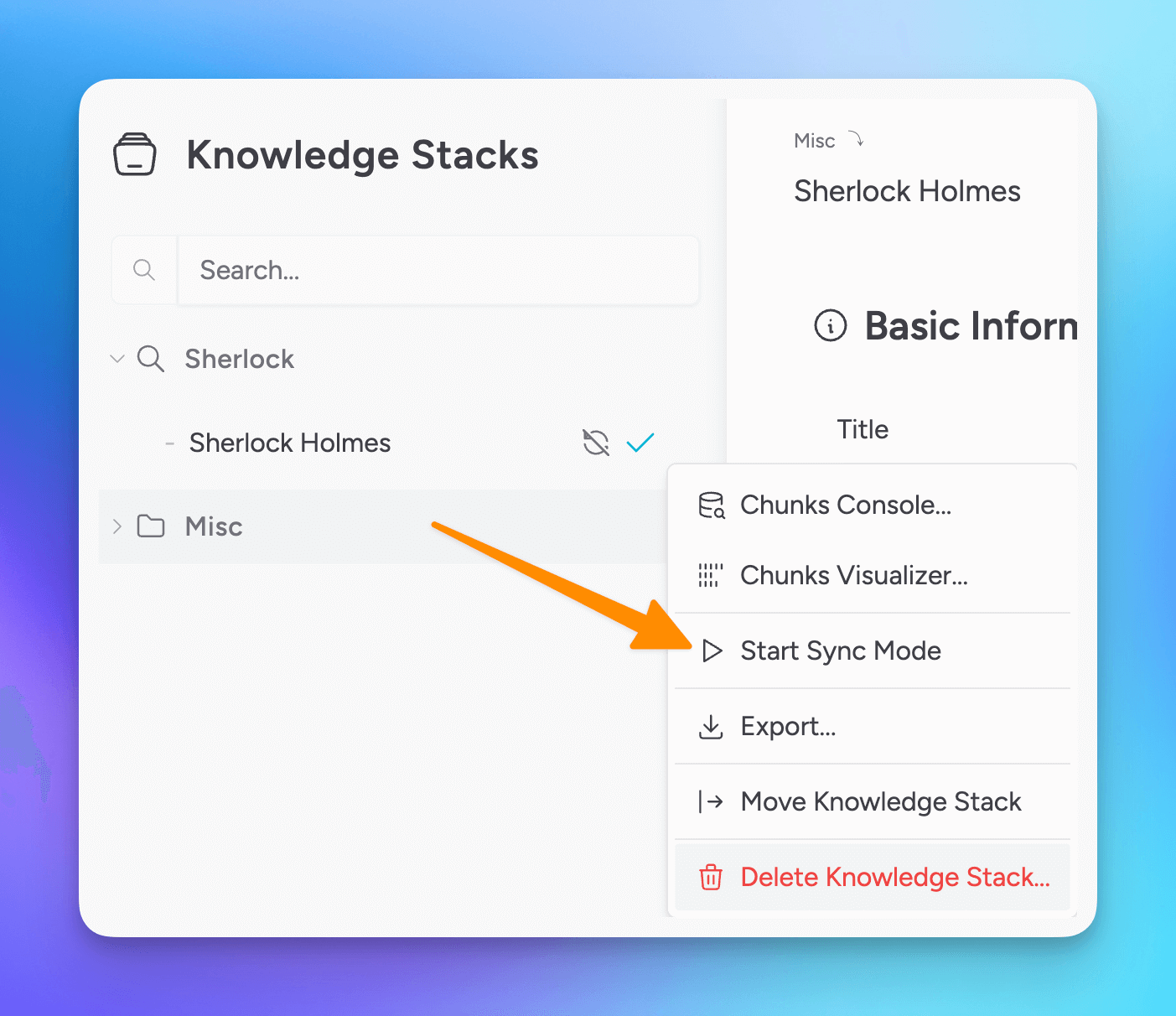 enable file change watch